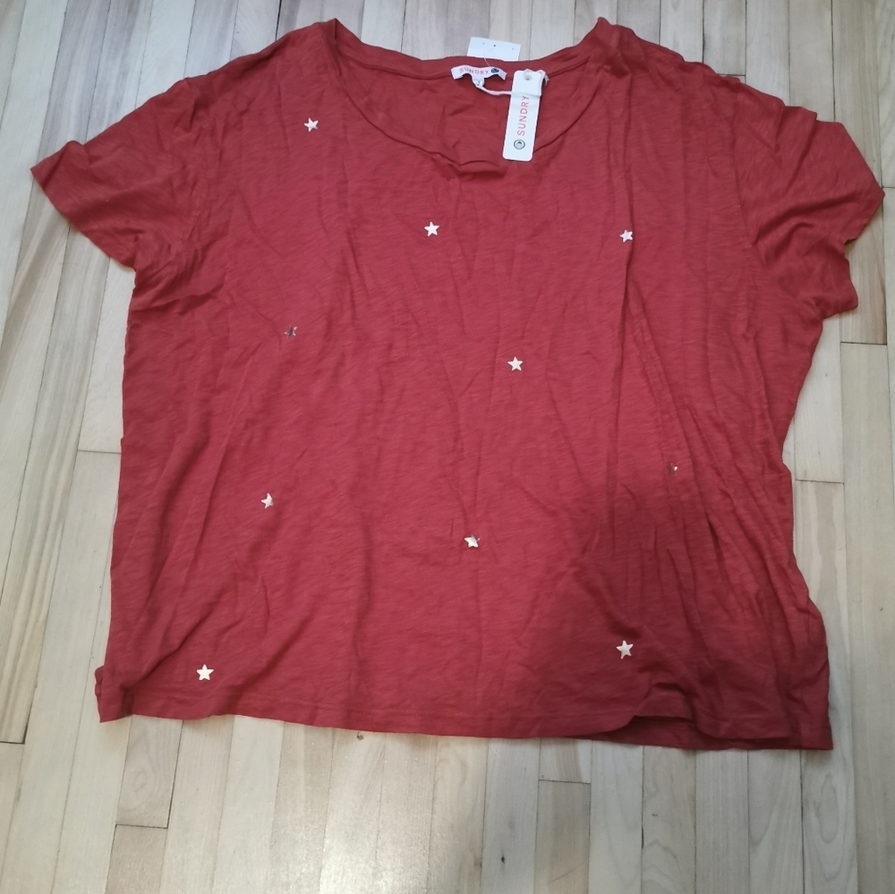 3/60$💚Sundry  Pima Cotton t-shirt bnwt size 3